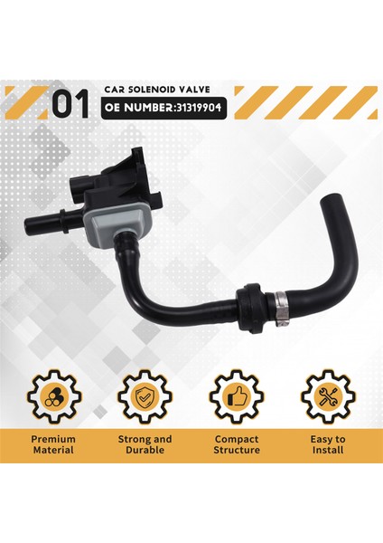 Volvo S60 V60 XC60 S80 Için Araba Karbon Teneke Kutu Solenoid Valf Yakıt Deposu Egzoz Valfı 31319904 (Yurt Dışından) fırsatları