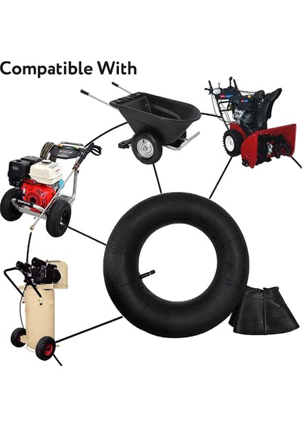 2pcs 13 x 5.00-6 Inç TR13 Düz Valf Gövdeli Iç Tüpler Kir Dörtlü Atv Moto Çim Biçme Makineleri Için (Yurt Dışından) fiyatları