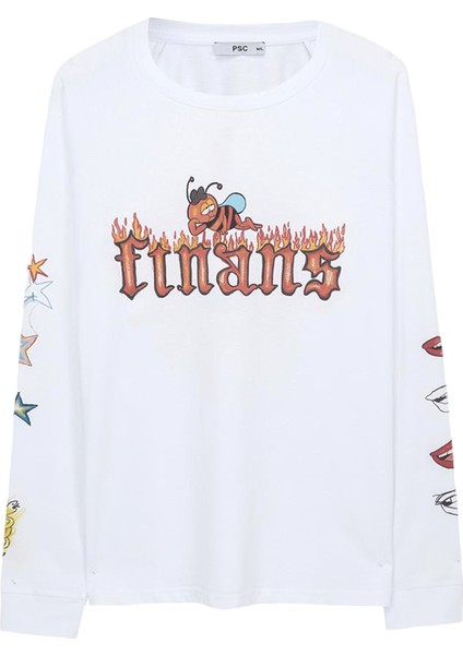 Psc x Pilevneli x Tarık Töre - Finance Long Sleeve T-Shirt fiyatları