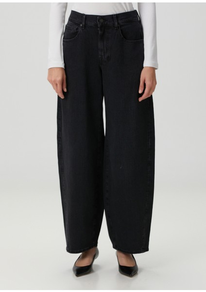 Twisted Bonnie Baggy Siyah Jean Pantolon fiyatları