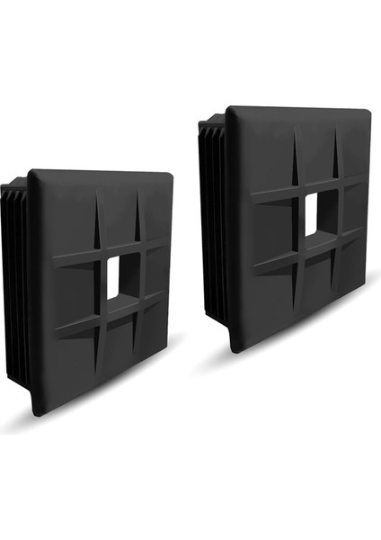 2 Paket Koruyucu Rv Tampon Fiş Uç Kapağı, 4 Inç, Rv&#39;ler Için Optimize Edilmiş, Kampçılar, Dayanıklı Seyahat Römork Ekipmanı (Yurt Dışından)