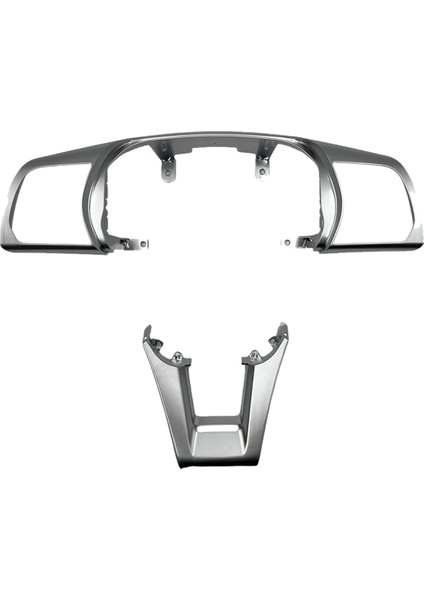 1set Araç Dısıng Sıng Tamamı Krome Trım Üst+Alt Düğme Çerçevesi Kiti Hyundai Için 96707-C3100 56171-C3800 Lhd (Yurt Dışından)