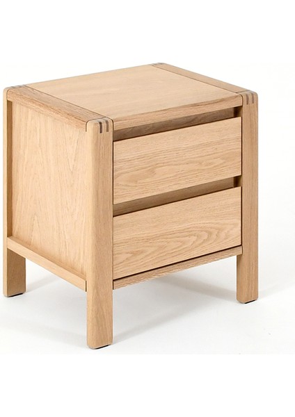 Modesto Natürel Meşe 2 Çekmeceli Komodin fiyatları