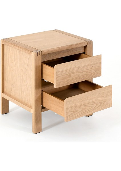 Modesto Natürel Meşe 2 Çekmeceli Komodin modelleri