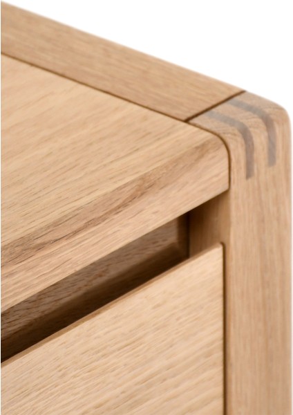 Modesto Natürel Meşe 2 Çekmeceli Komodin fırsatları