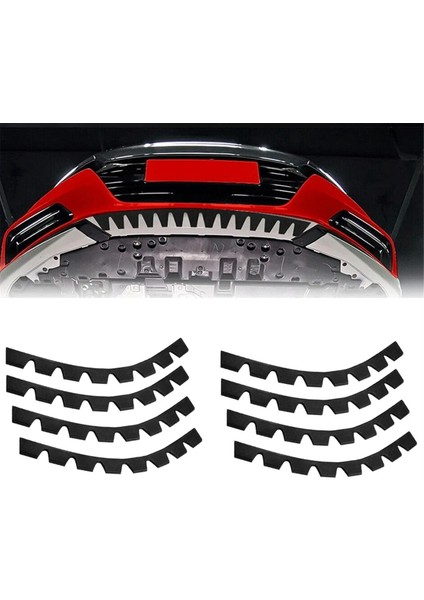 Yedek Koruma Kiti Bölüm 8pcs Aksesuarlar Anti-Çizik Tampon Araba Diy Kiti Koruyucu Kayma Plakası Kauçuk (Yurt Dışından) fiyatları