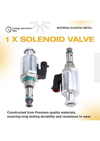 122-5053 1225053 Solenoid Valf Caterpillar Ekskavatör Hidrolik Pompası E325C E325CL M325 E322C E322CL 3126 3126B (Yurt Dışından) indirimleri