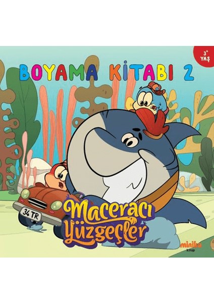 Maceracı Yüzgeçler Boyama Kitabı 2
