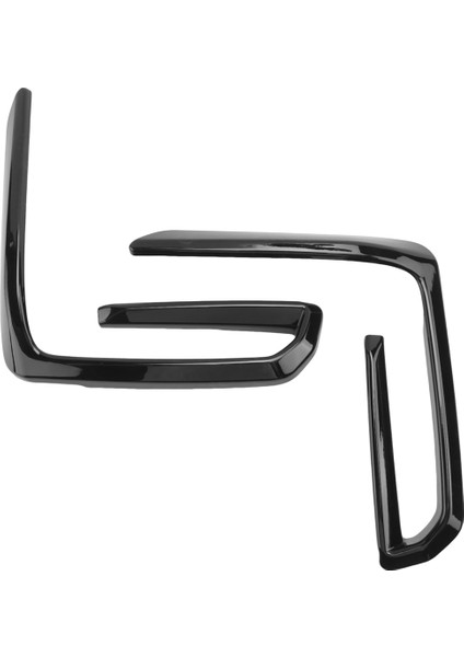Araba Parlak Siyah Ön Tampon Alt Izgara Trim Şeritler Sis Lambası Kapağı Trim For-Bmw X5 G05 2022+ (Yurt Dışından) modelleri