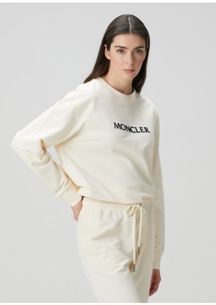 Kırık Beyaz Sweatshirt