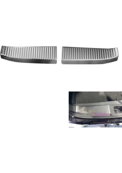 Araba Bagaj Kapı Koruma Şeritleri Eşya Plakası Koruyucu Honda Vezel Hr-V Hrv 2021 2022 C Için Arka Tampon Koruma Trim Kapak Şeridi (Yurt Dışından) fiyatları