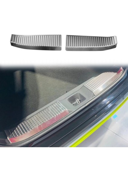 Araba Bagaj Kapı Koruma Şeritleri Eşya Plakası Koruyucu Honda Vezel Hr-V Hrv 2021 2022 C Için Arka Tampon Koruma Trim Kapak Şeridi (Yurt Dışından) modelleri