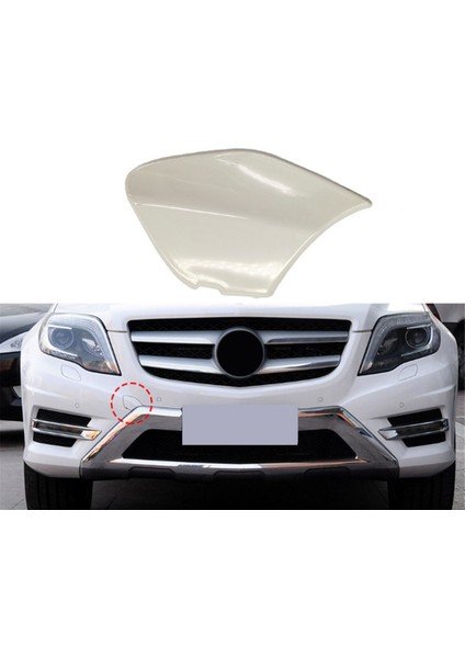 Araba Ön Tampon Towing Hook Kapak Çekme Kanca Kapağı Boyalı 2048851424 Mercedes-Benz Glk X204 Beyaz (Yurt Dışından) fiyatları
