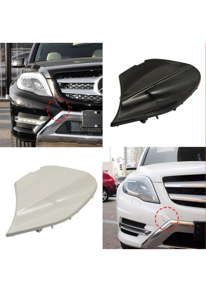Araba Ön Tampon Towing Hook Kapak Çekme Kanca Kapağı Boyalı 2048851424 Mercedes-Benz Glk X204 Beyaz (Yurt Dışından) fırsatları