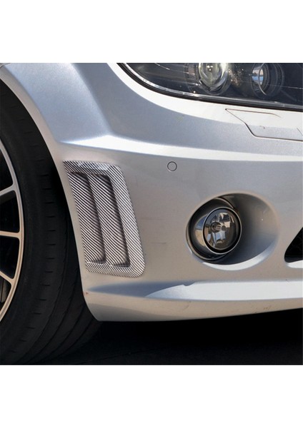 Araba Ön Tampon Ayrıştırıcı Yan Hava Havalandırma Outleti Kapak Mercedes-Benz C-Class W204 S204 2007-2010 Için Rüzgar Bıçağı Döşeme (Yurt Dışından) modelleri