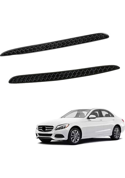 1 Çift Arka Tampon L+R Yan Kapak Kapağı Petek Izgarası 2058850053 205850153 Mercedes-Benz Için C63 W205 Amg 2013-2017 (Yurt Dışından) fiyatları