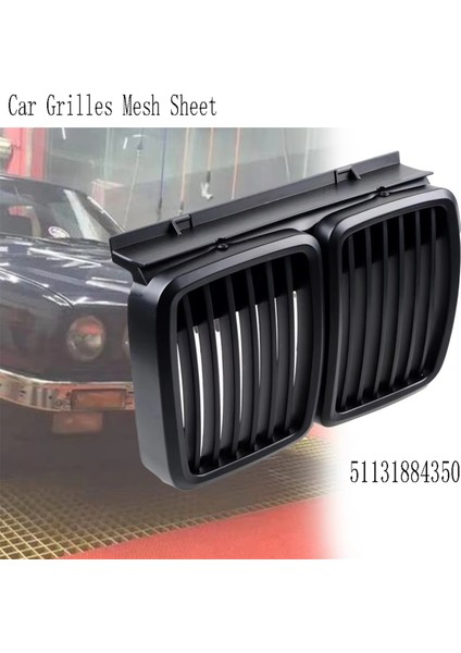 51131884350 Araba Izgaraları Örgü Sayfası Ön Yarış Izgarası Bmw E30 M40 1982-1994 Mat Siyah (Yurt Dışından) modelleri