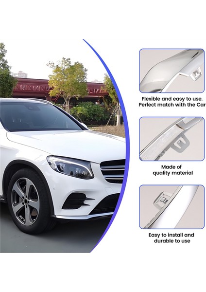 Araba Ön Tampon Kalıp Trim A2538852700 A2538852800 Mercedes Benz Glc Sınıfı W253 2017-2018 (Yurt Dışından) fiyatları