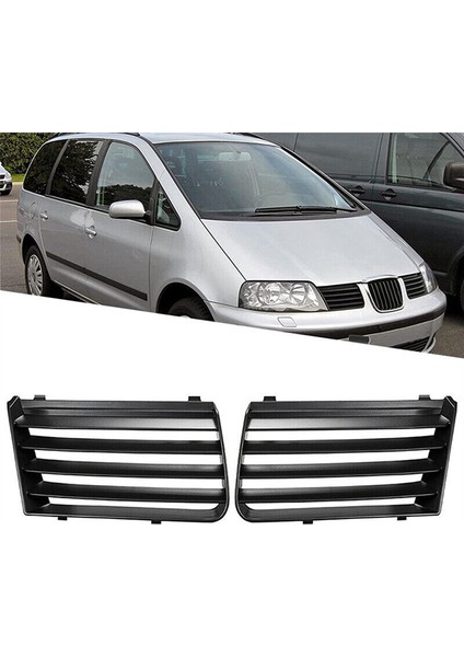 2pcs L+R Ön Üst Tampon Radyatör Grille Trim 7M785365301C 7M785365401C Koltuk Alhambra 7m 2001-2010 (Yurt Dışından) fırsatları