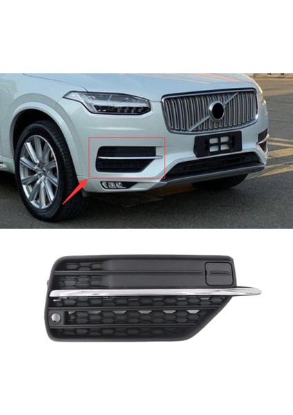 Araba Ön Sis Lambası Kapağı Alt Tampon Izgarası Volvo Için Sol ve Sağa 2017 2017 2018 2019 31383044 31383045 (Yurt Dışından) indirimleri