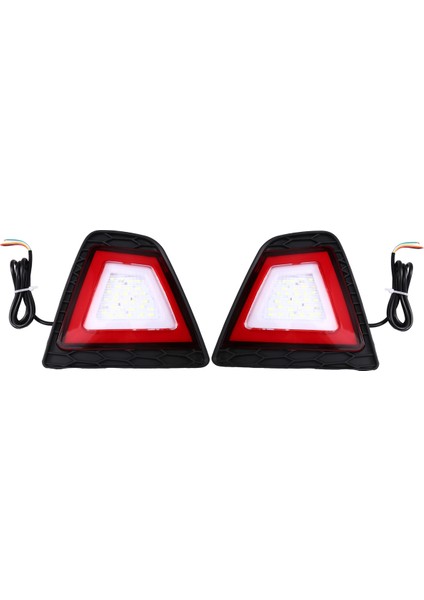 Araba LED Arka Tampon Işıkları Gündüz Koşu Işıkları Fren Işıkları Turn Sinyalleri Honda Fit 2014-2017 Için Ters Işıklar (Yurt Dışından) fiyatları