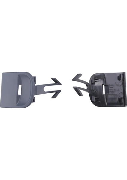 Otomotiv Arka Tampon Römork Kanca Kapağı Porsche Cayenne 2007-2010 95555544910 95550545010 (Yurt Dışından) fırsatları