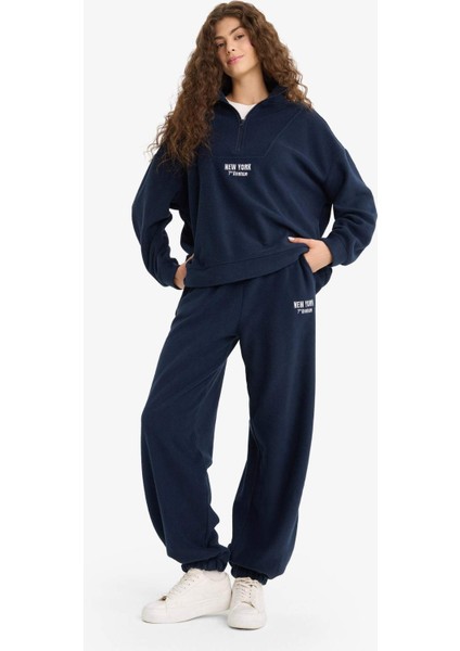 Standart Fit Beli Bağcıklı Cepli Polar Eşofman Altı Y2650AZ25WN fiyatları