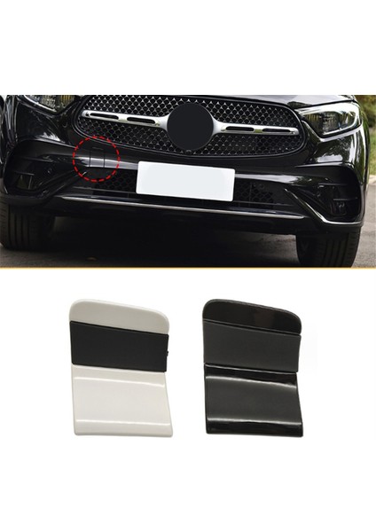 Araba Ön Tampon Çekme Key Hook Göz Kapağı Kapağı 2548851801 Mercedes-Benz Glc W254 2023+ Ön Römork Kapağı Siyah (Yurt Dışından) modelleri