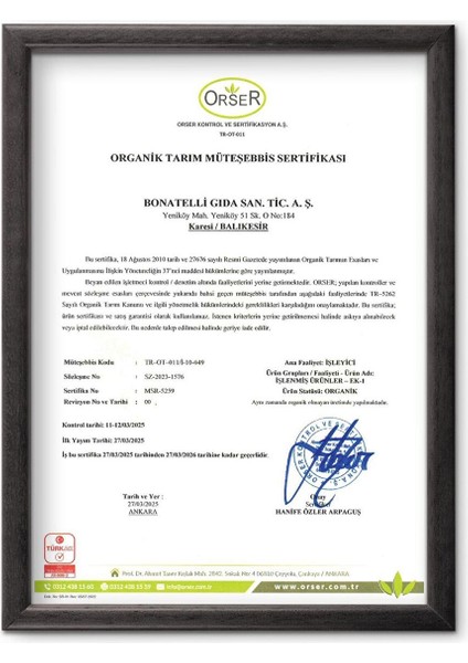 Organik Karabuğday Unu 500 G fiyatları