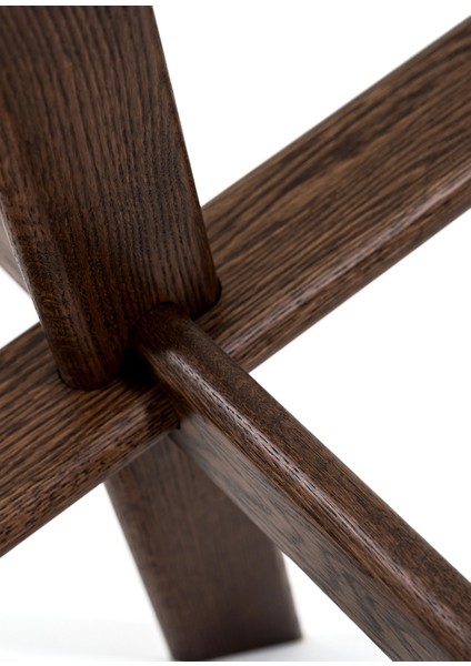 Baylor Koyu Meşe Cam Kahve Masası indirimleri