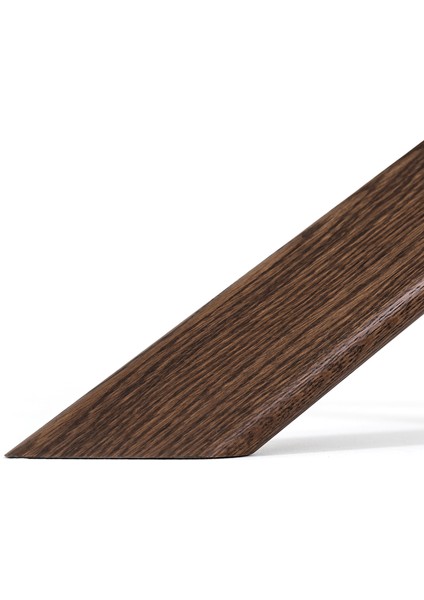 Baylor Koyu Meşe Cam Kahve Masası