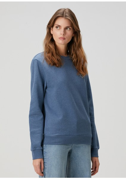 Mavi Logo Nakışlı Sweatshirt modelleri