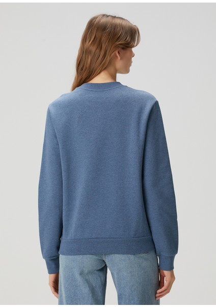 Mavi Logo Nakışlı Sweatshirt fırsatları