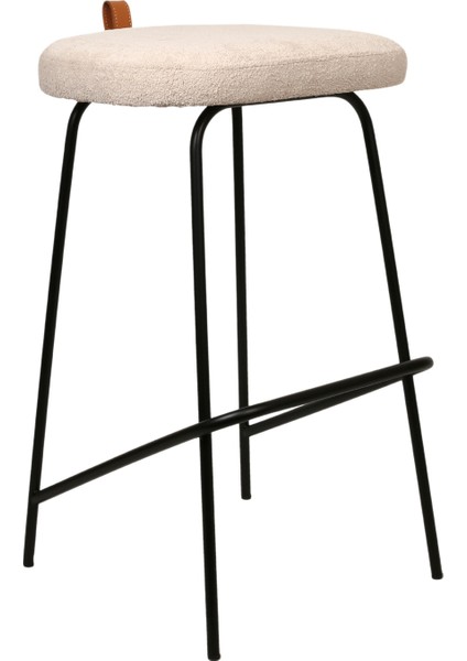 Livio Krem Rengi Metal Mutfak Taburesi