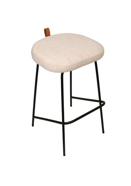 Livio Krem Rengi Metal Mutfak Taburesi fiyatları