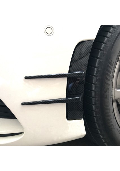 Araba Siyah Ön Tampon Spoiler Bank Bıçağı Mercedes Benz A Sınıf A180 A200 A220 W177 (Siyah) (Yurt Dışından) indirimleri