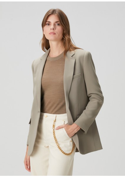 Vizon Krep Blazer