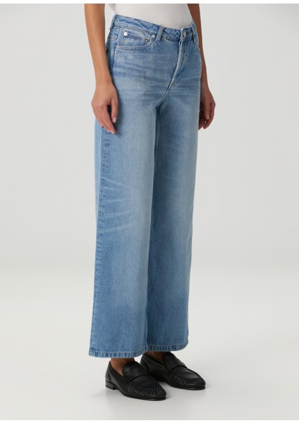 Elisabeth Mavi Wide Leg Jean Pantolon modelleri