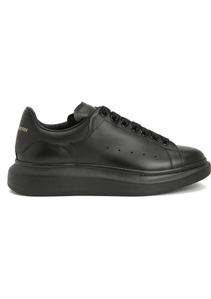 Oversize Siyah Erkek Deri Sneaker