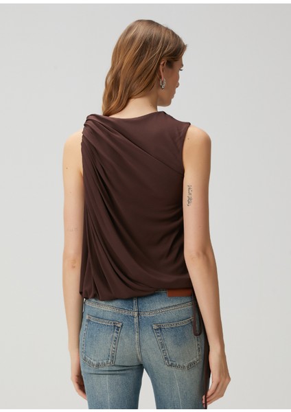 Bordo Drapeli Bluz fırsatları
