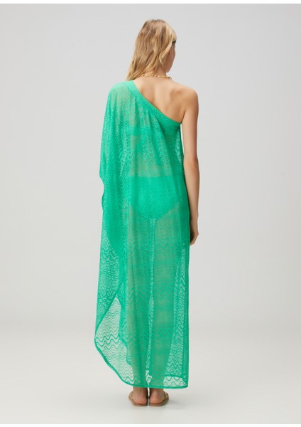 Yeşil Tül Plaj Elbisesi indirimleri