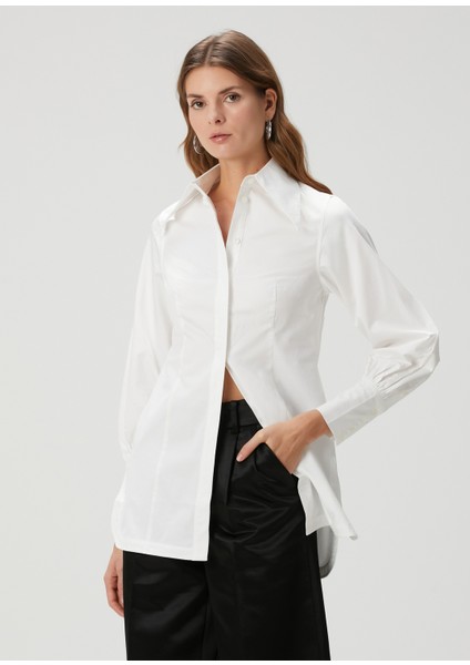 Moira Beyaz Gömlek