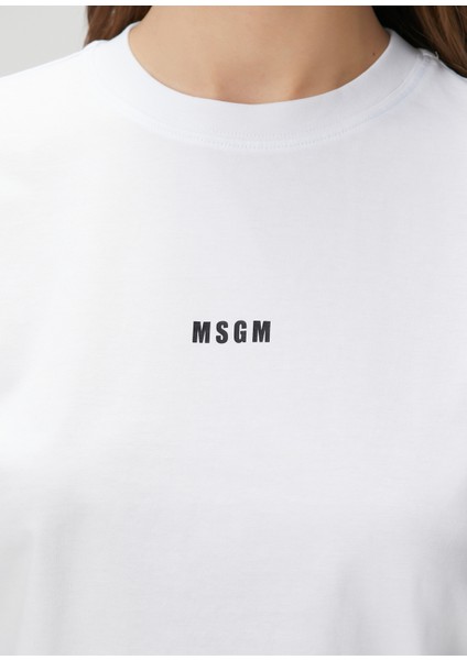 Beyaz Logolu T-Shirt indirimleri