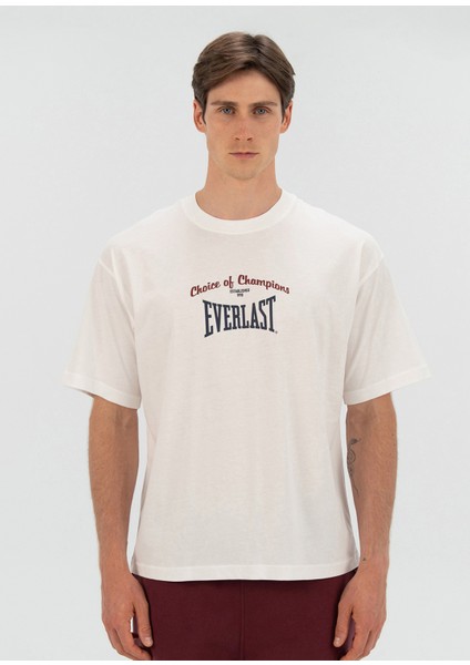 Heritage Champions Beyaz Kısa Kollu Unisex T-Shirt