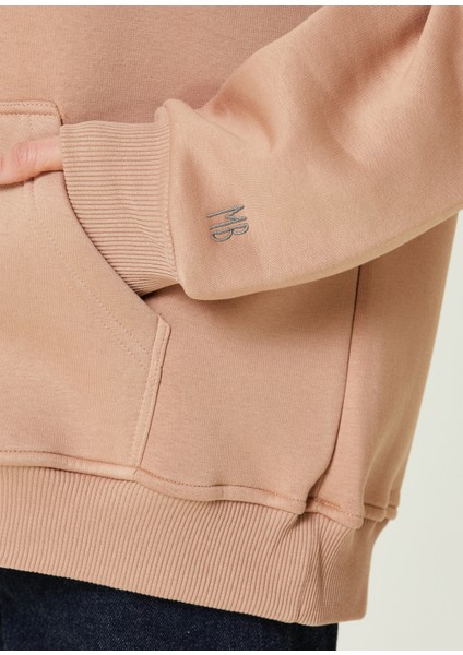 MB Scott Oversize Bej Kadın Hoodie fırsatları