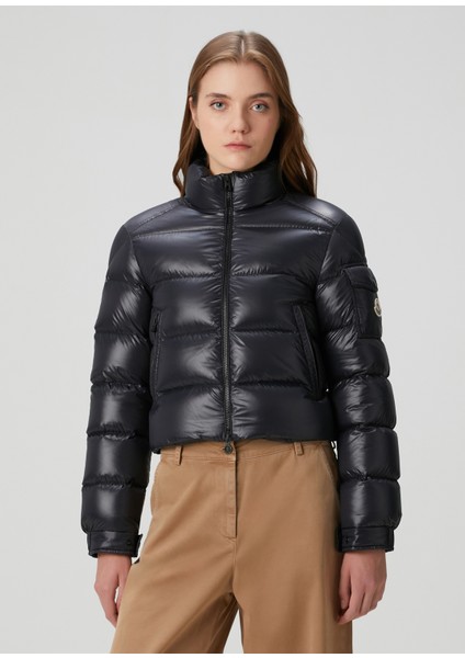 Petra Siyah Puffer Mont modelleri