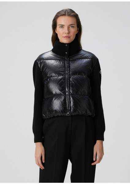 Siyah Triko Ceket modelleri