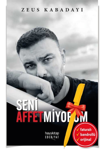 Alfa Kalem+ Zeus Kabadayı - Seni Affetmiyorum Yeni Kitap - Edebiyat Hayykitap