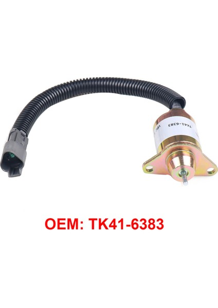 TK41-6383 12V Yanmar Thermo King Için Solenoid Valfı Durdur 12V Flameout Solenoid Valf (Yurt Dışından) fırsatları
