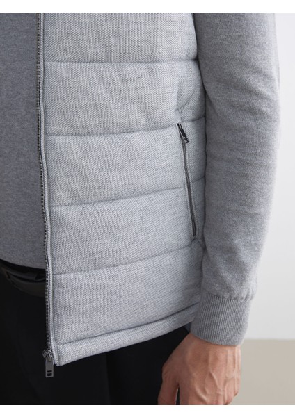 Yeni Sezon Slim Fit Dik Yaka Erkek Şişme Yelek modelleri